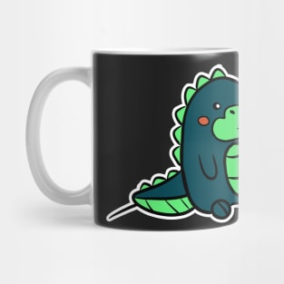 Kawaii BBQ Dino Dragon Anime Geek Tee Mug